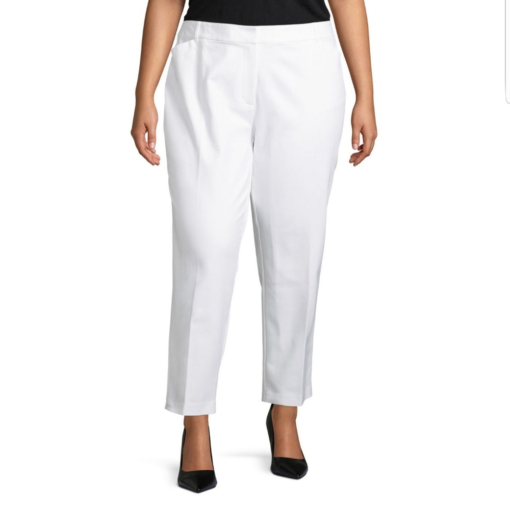 Liz Claiborne Size 16 Cream/Off White Pants